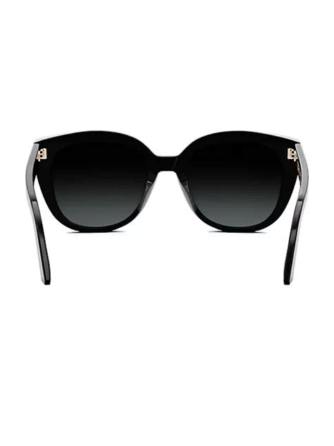 cocchiali dior rotondi|DIOR ‘DiorMidnight R1I 54mm Butterfly Sunglasses .